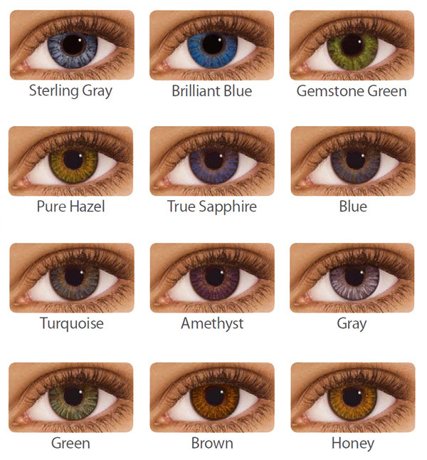 lenti a contatto colorate freshlook mensili