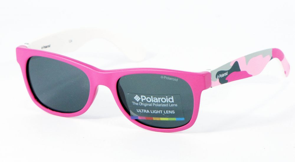 Polaroid Mod.P0300 Rosa asta Camouflage - Sole Bambino Polaroid - Occhiali  SOLE - Contattologia e Accessori