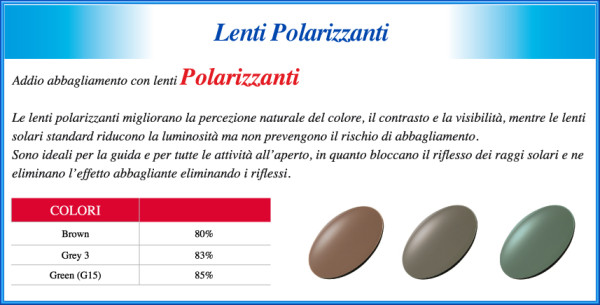 Lenti Polarizzanti Cataloghi Lenti Oftalmiche